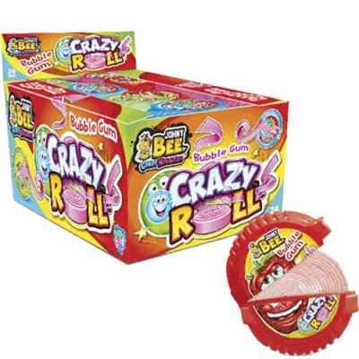 Bubble Gum Crazy Roll 24 Pz...