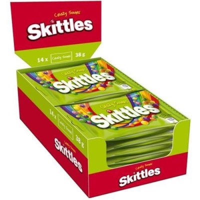 Skittles Sour Bag 14 Pz X...