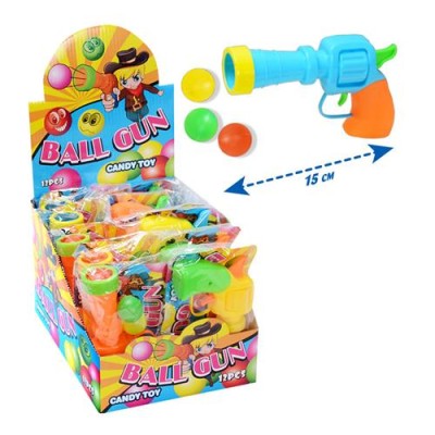 Candy Toys Ball Gun X 12 Pz