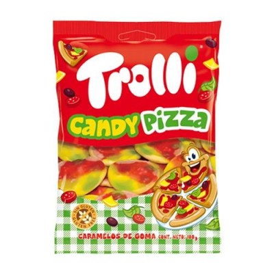 Trolli Candy Pizza 12 Pz X 100 Gr
