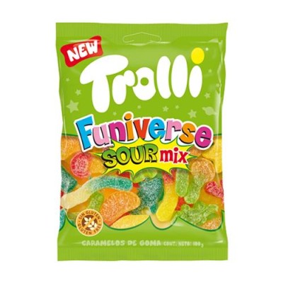 Trolli Funiverse Sour Mix 12 Pz X 100 Gr