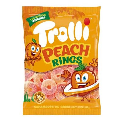 Trolli Peach Rings 12 Pz X 100 Gr